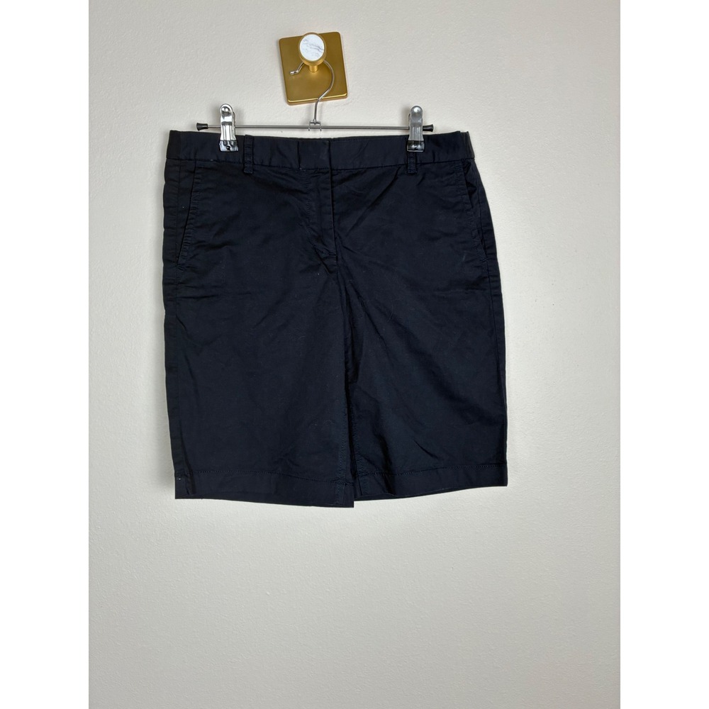 J.Crew Navy Blue Stretch Chino Shorts Style 48774 Size 2 (J11)